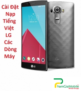 Cài Đặt Nạp Tiếng Việt LG G4 Tại HCM Lấy Liền Trong 10 Phút